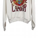 Gucci Oversize sweatshirt with cat print white 562199