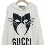 Gucci Manifesto oversize sweatshirt white 569828