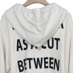 Gucci Manifesto oversize sweatshirt white 569828