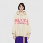 569828 Gucci Sexiness print sweatshirt