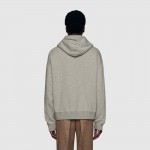 Gucci print hooded sweatshirt 604974