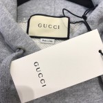 Gucci print hooded sweatshirt 604974