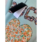 623450 Gucci Liberty sweatshirt with patches blue