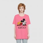 Disney x Gucci oversize T-shirt pink 492347