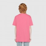 Disney x Gucci oversize T-shirt pink 492347