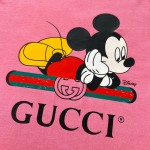 Disney x Gucci oversize T-shirt pink 492347