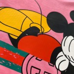 Disney x Gucci oversize T-shirt pink 492347