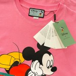 Disney x Gucci oversize T-shirt pink 492347