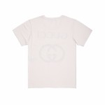 Gucci Oversize T-shirt with Interlocking G white 493117