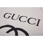 Gucci Oversize T-shirt with Interlocking G white 493117