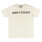 Gucci Oversize T-shirt with MDCCXXXIV print 539081