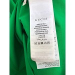 Gucci print oversize T-shirt green 565806