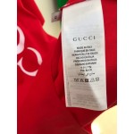 Gucci print oversize T-shirt red 565806