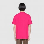 Disney x Gucci oversize T-shirt pink 565806