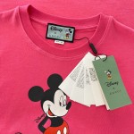 Disney x Gucci oversize T-shirt pink 565806