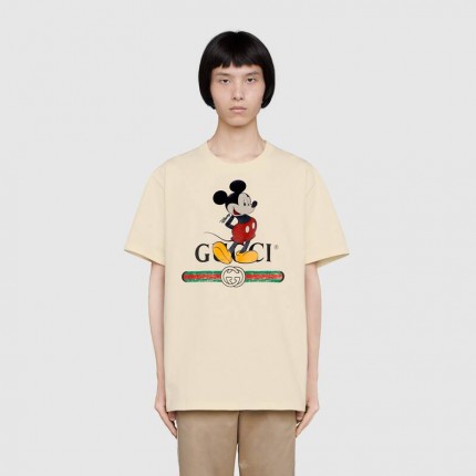 Disney x Gucci oversize T-shirt white 565806