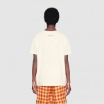 Gucci T-shirt with GG apple print white 580762