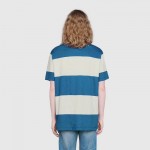 Gucci logo striped T-shirt 604716