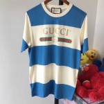 Gucci logo striped T-shirt 604716