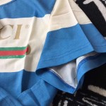 Gucci logo striped T-shirt 604716