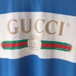 Gucci logo striped T-shirt 604716