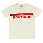 Women's Gucci Boutique print T-shirt white 615044