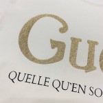 Gucci glitter print T-shirt ivory 615044