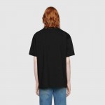 Gucci Sexiness print oversize T-shirt black 616036