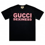 Gucci Sexiness print oversize T-shirt black 616036