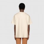 Gucci Sexiness print oversize T-shirt white 616036