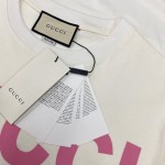 Gucci Sexiness print oversize T-shirt white 616036