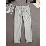 497252 Gucci stripe cotton jogging pant grey