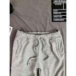 497252 Gucci stripe cotton jogging pant grey