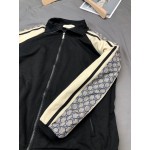 545601 Gucci Oversize technical jersey jacket black