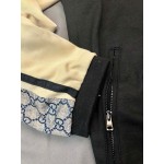 545601 Gucci Oversize technical jersey jacket black