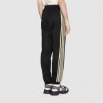 545603 Gucci Oversize technical jersey jogging pant black