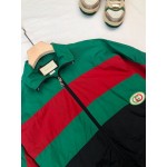 573308 Gucci Oversize nylon jacket