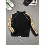 598861 Gucci Oversize technical jersey jacket black