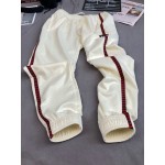 599359P Gucci braided trim track pant white