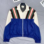 615164 Gucci zip-up striped track jacket