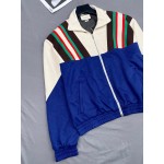 615164 Gucci zip-up striped track jacket