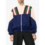 615164 Gucci zip-up striped track jacket