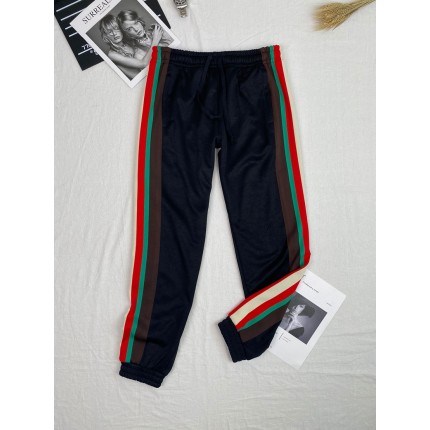 615731P Gucci Technical Jersey pants black