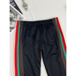 615731P Gucci Technical Jersey pants black