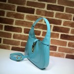 636709 Gucci Jackie 1961 small hobo bag light blue