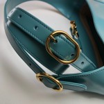 636709 Gucci Jackie 1961 small hobo bag light blue