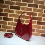 636709 Gucci Jackie 1961 small hobo bag red