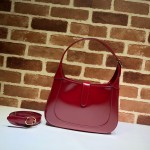 636709 Gucci Jackie 1961 small hobo bag red