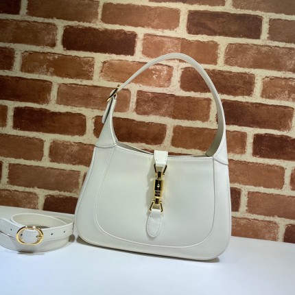 636709 Gucci Jackie 1961 small hobo bag white