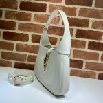 636709 Gucci Jackie 1961 small hobo bag white